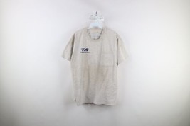 Vtg 90s Mens XL Thrashed Spell Out Trans Am Car Short Sleeve Pocket T-Shirt USA - £47.13 GBP