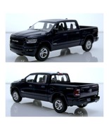 1:64 Scale Diecast 2021 Dodge Ram 1500 Big Horn 4x4 Pickup Truck Model Blue - $34.99