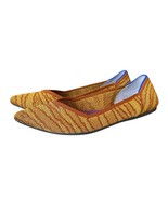 Rothy&#39;s The Point Golden Zebra Slip-On Flats Size 9 - $74.47 CAD