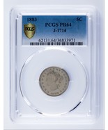 1883 Patrón Níquel Prueba J-1714 Graduado Por Calidad Como PR64 - $13,533.13 CAD