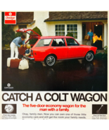 1972 Dodge Colt Station Wagon Advertisement Vintage Automobile 5 Door DW... - $35.02 CAD