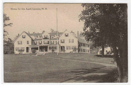 Home for the Aged Laconia New Hampshire postcard - £4.76 GBP