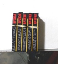 RCA Audio Cassette Tapes 5 Pack New Sealed Package 90 Minutes Blank Hi Fi Stereo - $19.75