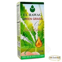 El Hawag Green Grasses Grow Hair Green Oil 125ml++Free Soap &amp; Shampoo Gi... - $242.13 MXN