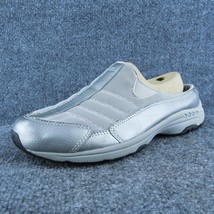 Easy Spirit Sephoenixtj Women Mule Shoes Silver Synthetic Slip On Size 9.5 Med - £19.35 GBP