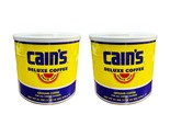 Cain&#39;s Deluxe Ground Coffee, 31oz Can (2-Pack) - £43.02 GBP