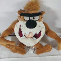 &quot;Taz&quot; Tasmanian Devil Looney Tunes &quot;Six Flags&quot; 2017 Unused Plush 14&quot; - £12.05 GBP