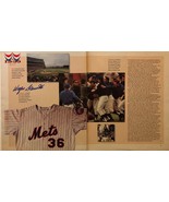 WAYNE GARRETT Autographed SIGNED 1991 KELLOGG’S MAGAZINE Page N.Y. METS ... - £15.97 GBP