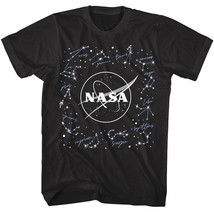 NASA Star Constellations Men&#39;s T Shirt Space Horoscope Astronomy Merch - £19.89 GBP+
