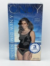 Cindy Crawford - A New Dimension (VHS, 2000) NEW SEALED Vintage Workout Video - £10.12 GBP