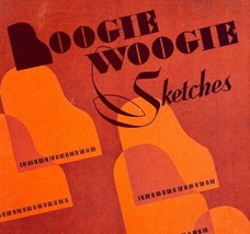 Boogie Woogie Sketches 1943 Piano Song Instruction Book 1st Edition PB DWFFBK - $39.99