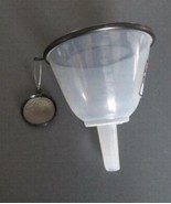 WESTWARD 25oz Anti Splash Utility Funnel with Filter Screen 5&quot; Opening b... - $4.49