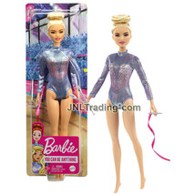Yr 2020 Barbie You Can Be Anything Career Doll Caucasian Rhythmic Gymnast GTN65 - £23.58 GBP