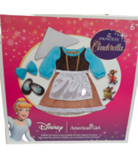 American Girl Disney Princess Cinderella Day Dress Friends Accessories C... - $1,472.43 MXN