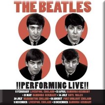 Beatles Performing Live Fridge Magnet Official Merchandise Sealed - £4.86 GBP