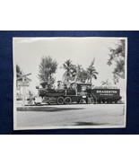 CITY OF BRADENTON FL 1913 WOOD LOCOMOTIVE RESTING PLACE AT WATERFRONT PARK - $27.11 CAD