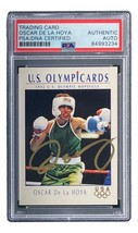 Oscar De La Hoya Signed 1992 Impel Olypicards #23 Rookie Card PSA/DNA - £177.56 GBP