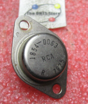 1854-0063 RCA NPN Power Transistor TO-3 - Used Pull Qty 1 - $7.59