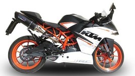 GPR Exhaust KTM RC 390 2015-2016 Homolog Slip-On Furore Nero - £366.90 GBP