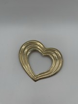 Heart-Shaped Scarf Clip / Brooch Pin - $112.94 MXN