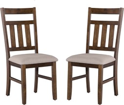 Side Dining Chair In Rustic Umber Color From Powell Company. - £225.81 GBP
