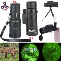 Day & Night Vision 40X60 High Power Zoom Optical Monocular Telescopes Outdoor Us - £30.37 GBP