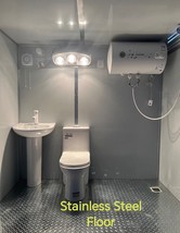 Outdoor Movable Toilet and Shower Room, with Electric Water Heater - $3,080.00