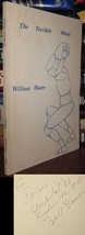 Bauer, William A THE TERRIBLE WORD Signed 1st 1st Edition 1st Printing - £37.72 GBP