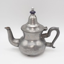 Royal Pewter Teapot Coffee Pot James Yates London 1800s - $89.95