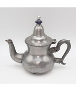 Royal Pewter Teapot Coffee Pot James Yates London 1800s - £70.32 GBP