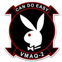VMAQ-2 Playboys Usmc Squadron Mens Polo XS-6XL, LT-4XLT Military Marines New - £20.02 GBP+