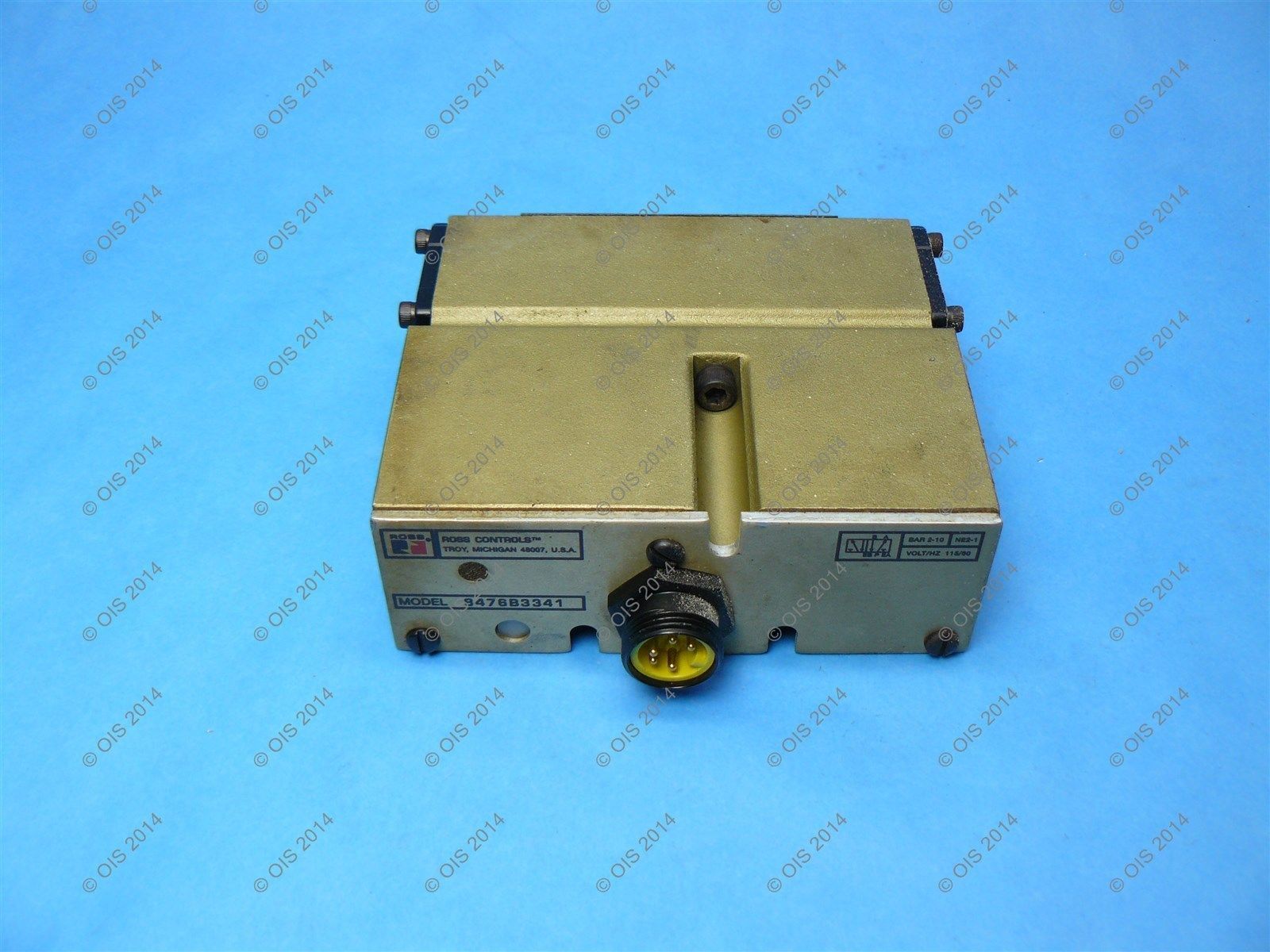 Ross 8476B3341 Single Solenoid 5/2 Valve 120 VAC Sae Size 125 Used - $49.99