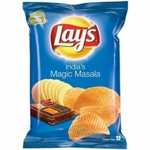 5 x Lays Lay&#39;s India&#39;s Magic Masala 50 grams Pack Potato Chips Wafers Sn... - £12.54 GBP