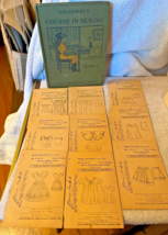 1912 Goodwin's Course in Sewing Book 2 Includes 9 McCall Doll Patterns - $142.50