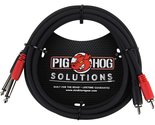 Pig Hog PD-R1403 Dual RCA (Male) to Dual 1/4&quot; Mono (Male) Cable, 3 Feet - $13.60+