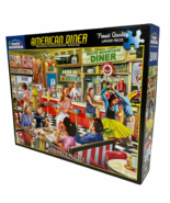 White Mountain American Diner 1000 Larger Piece Jigsaw Puzzle Pre Owned ... - €10,29 EUR