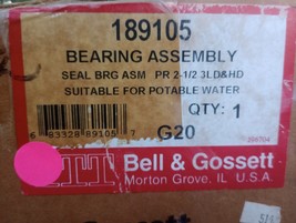 Bell &amp; Gossett 189105 Seal Bearing Assembly PR 2-1/2 3LD&amp;HD G20 - £113.35 GBP