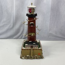 Mr. Christmas Ponce De Leon, FL Animated Lighthouse Motion Lights &amp; Sounds WORKS - £76.57 GBP