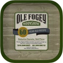 Ole Fogey 60th Birthday Deep Dish 7 Inch Plates Paper 8 Pack Party Decor... - $10.99