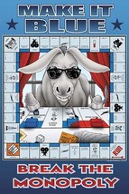 Make It Blue - Break the Monopoly 20 x 30 Poster - £20.76 GBP