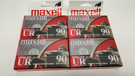 Maxell Audio Cassette 2- 2 pack 90 minute Normal Bias UR Brand New Sealed - $13.42