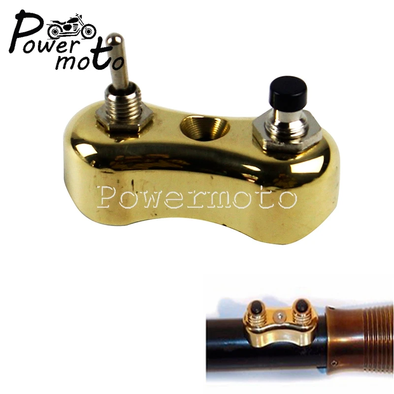 Switch Motorcycle Block 1&quot; &amp; 7/8&quot; Handlebar Toggle Switches Button Control  Harl - £382.66 GBP