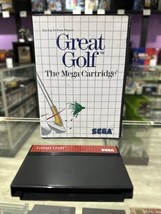 Great Golf (Sega Master System, 1987) SMS Tested! - $9.57