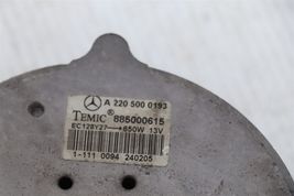 Mercedes Electric Radiator Cooling Fan Motor & Module Relay A2205000193 image 7