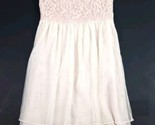 Abercrombie Kids White Strapless Girl&#39;s Dress Size: XL - £10.81 GBP