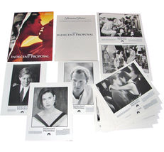 1993 INDECENT PROPOSAL Movie Press Kit, Folder, Production Notes, 12 8x1... - $59.99