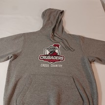 Augusta Sportswear CRUSADERS Men’s Gray Cotton Blend Hoodie Sweatshirt Sz Medium image 8