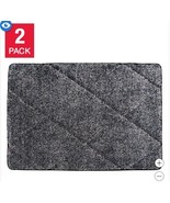 Eurow Floor Mat Gray 2-Pack Microfiber Trek N&#39; Clean Non-Skid Rectangle - $1,013.38 MXN+