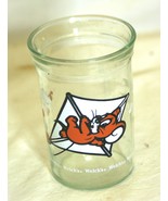 Tom &amp; Jerry Kite Jelly Jar Glass Animation Art Character 1990 Welch&#39;s - $17.95 CAD