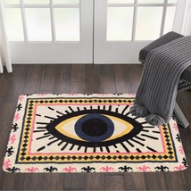 Haocoo Evil Eye Area Rugs 2’X3’ Non-Slip Tribal Style Small Throw Rugs Super - $32.00